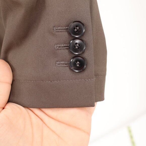 Sene Sport Coat Mens 50 FlexTech Single Breasted Two Button Double Vented olive - Picture 2 of 13